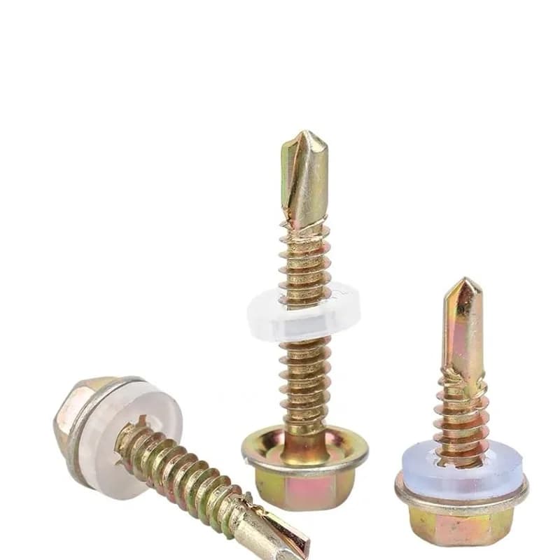 Hexagon Flange Self-Drilling Screw with Washer